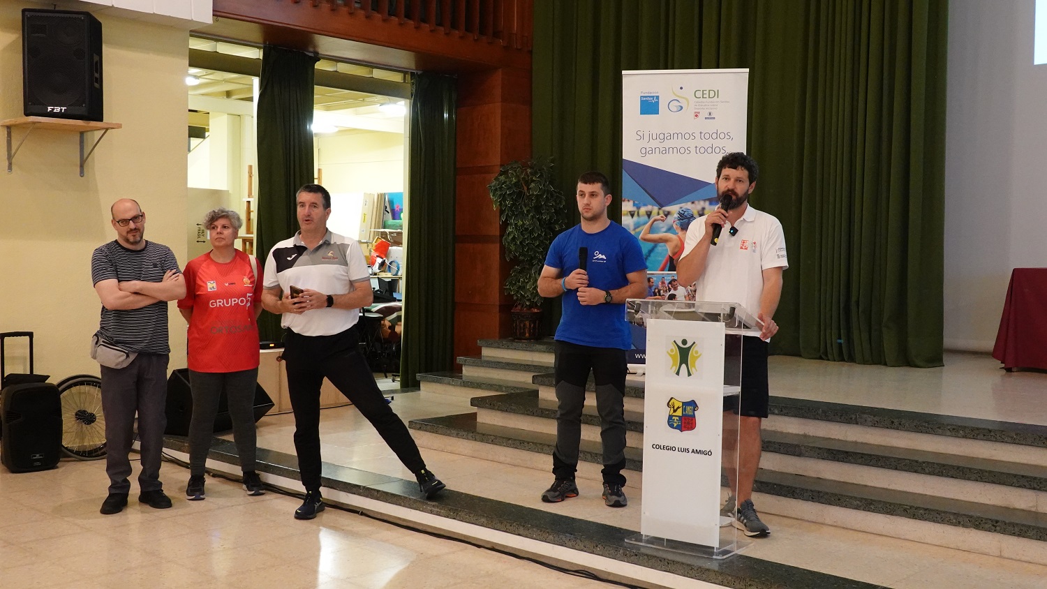 Encuentro intercentros como actividad de cierre al programa DIE (“Deporte Inclusivo en la Escuela”)